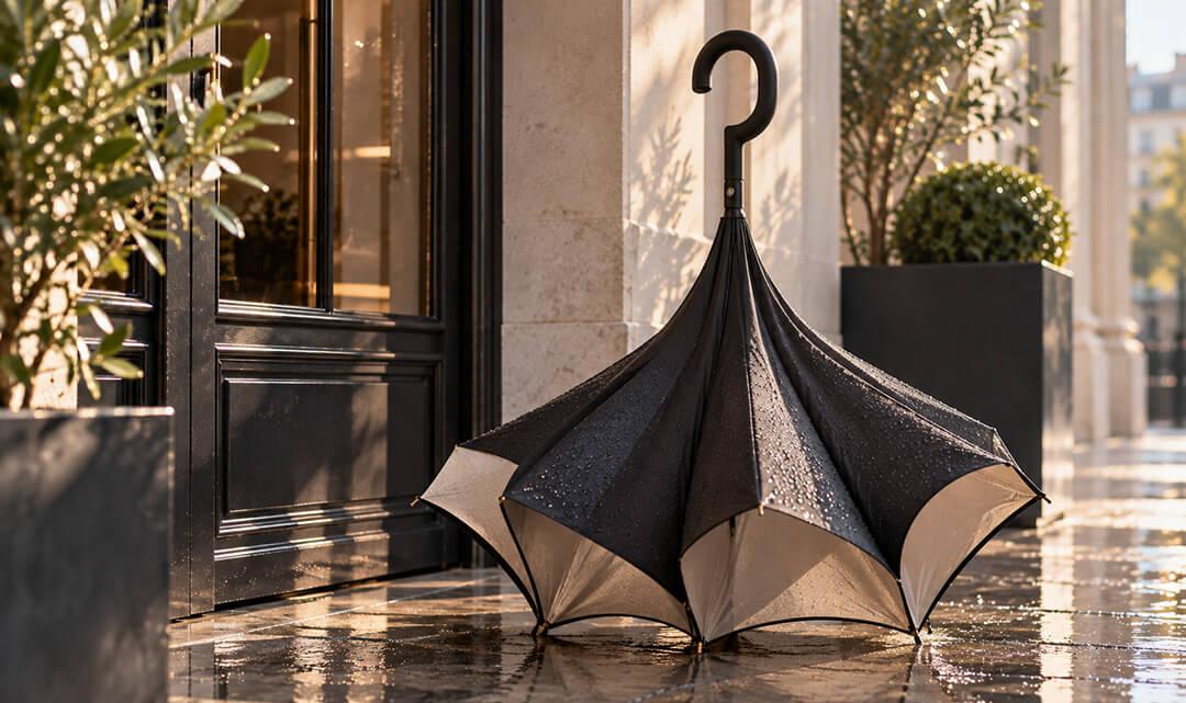 Parapluie inversé