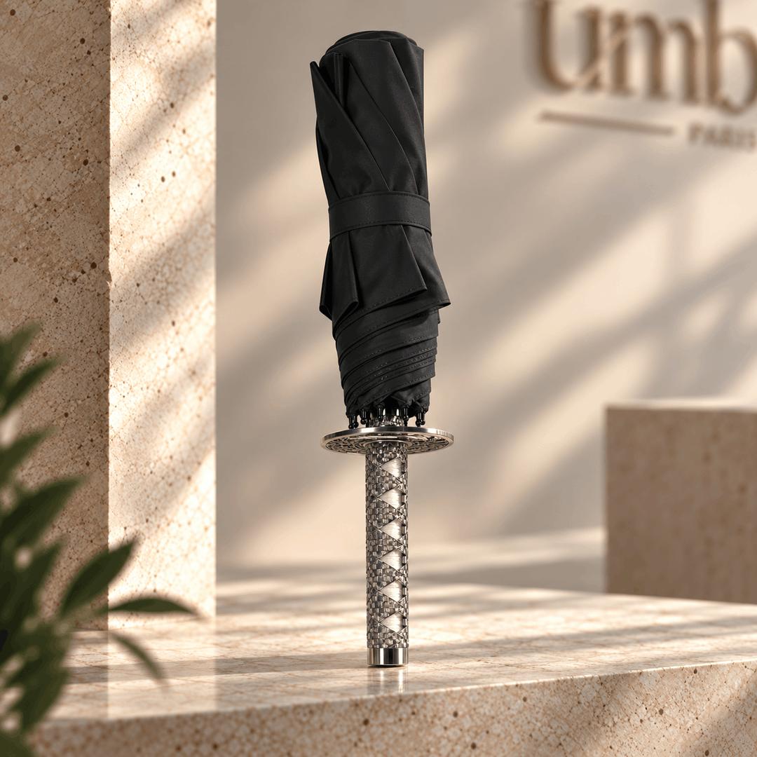 Ninja Schwert Faltregenschirm im katana Design